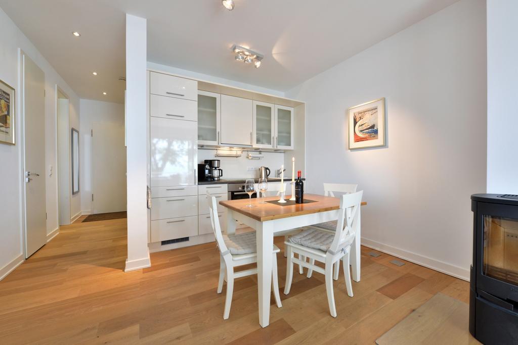 Ferienwohnung Silbermoewe 萨斯尼茨 外观 照片